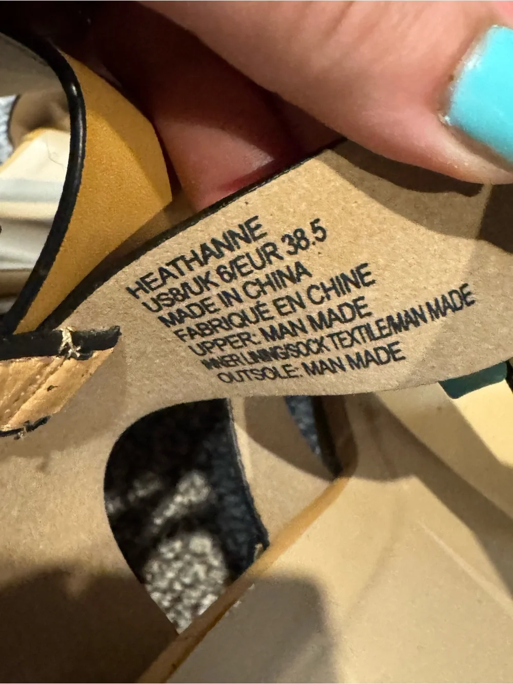 Women's JustFab Tan Platform Strappy Heels